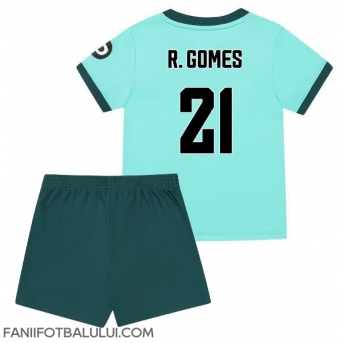 Wolves Rodrigo Gomes #21 Echipament de Fotbal Replică 2025-26 Copii Deplasare (+ Șorturi)